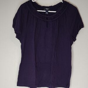 Chic Women's Purple Blouse